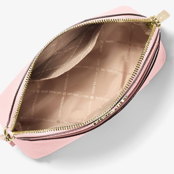 Michael Kors, jet set travel, medium dome, Crossbody bag, color powder, blush - Picture 3 of 7